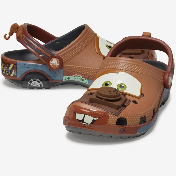 CROCS Other - CROCS x DISNEY CARS TOW MATER MENS CROCS SIZE 12
